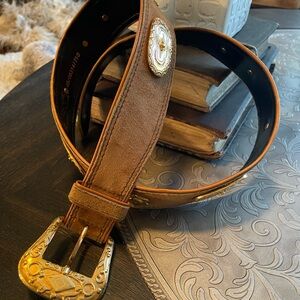 Vintage Escada Women’s Leather Suede Belt